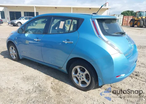 2012 Nissan Leaf Sl из США, поврежденный, VIN JN1AZ0CP3CT023183